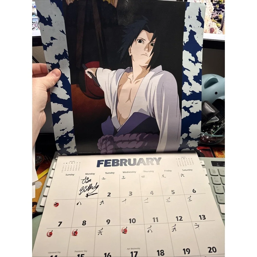 2010 Naruto Shippuden Calendar  Used